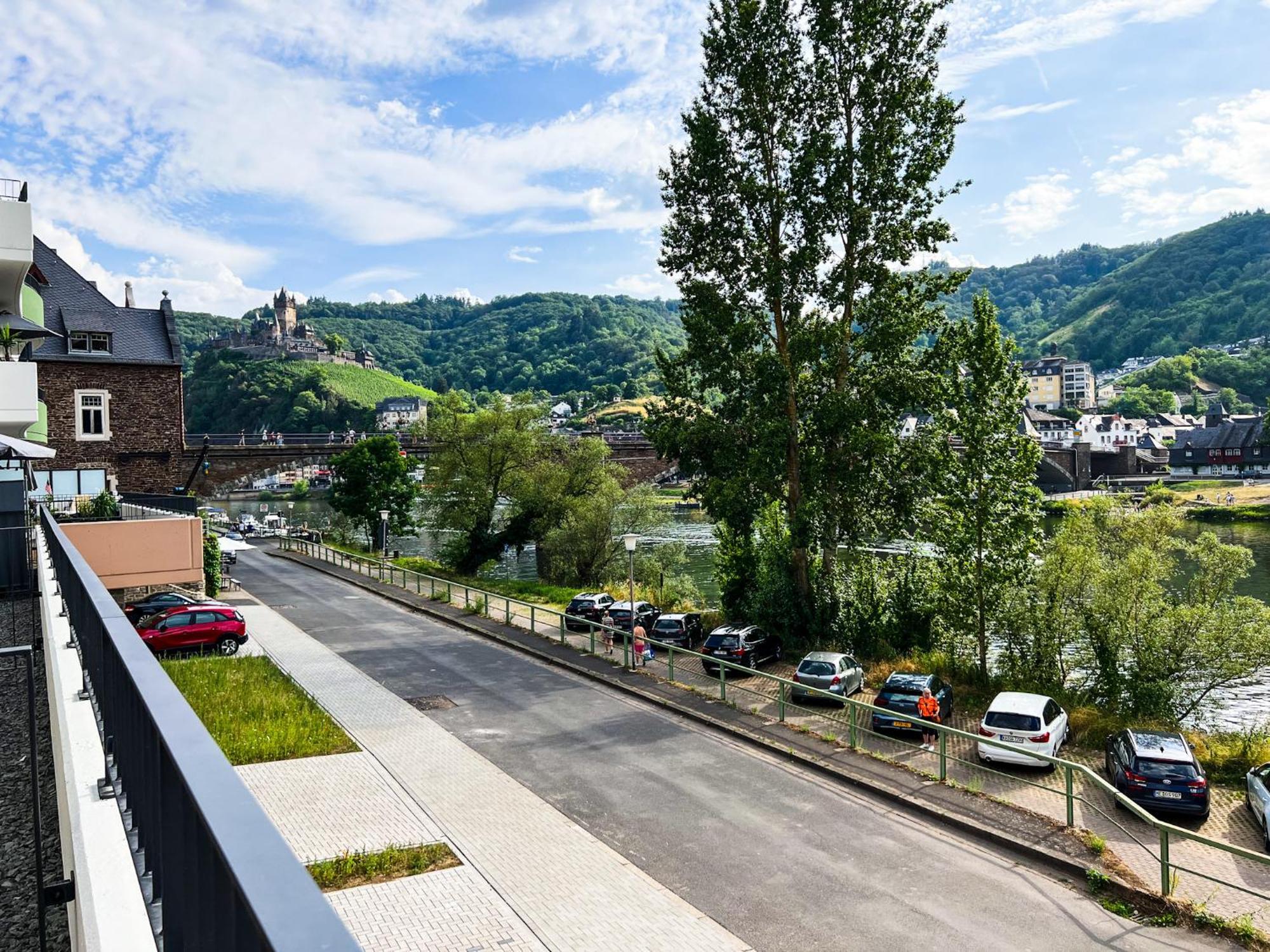 Moselblick I Ad Reichsburg Parkplatz 100M Marktplatz Кохем Экстерьер фото